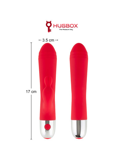 imagem de Vibrador Rabbit - 10 programas - Vermelho4