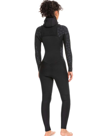 imagem de Fato Surf Senhora 5/4/3 Swell S Hooded Fz Gbs Preto2