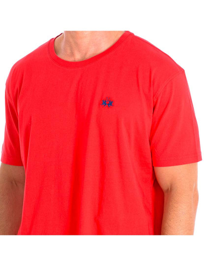 imagem de T-shirt Homem Vermelho2