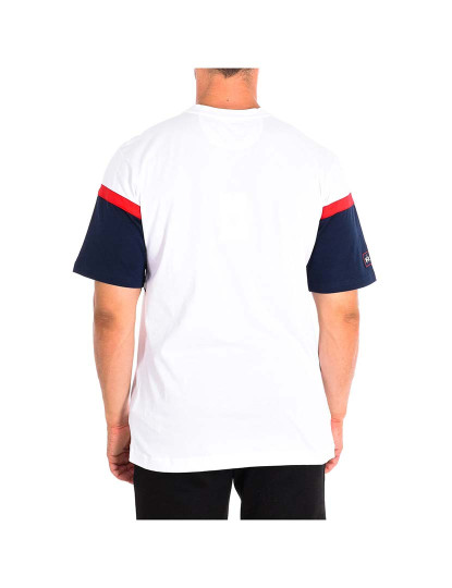 imagem de T-Shirt Homem Branco e Azul Navy3