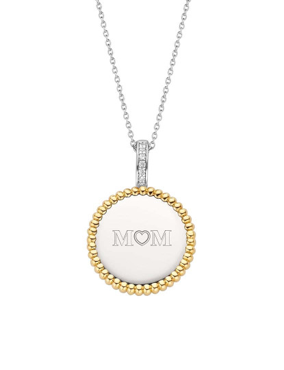 imagem de Pendente com Fio  Prata Dourada 925 764Gr1