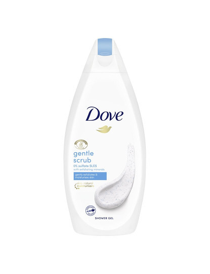 imagem de Gel de Banho Exfoliante Gentle Scrub Dove 500ml1