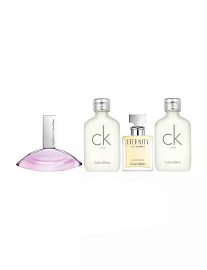 imagem de CK MINI SET (2 x CK ONE ET 10 ml + CK ETERNITY EP 5 ml + CK EUPORHIA EP 5 ml)1