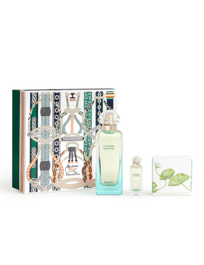 imagem de HERMES JARDIN SUR LE NIL SET (ET 100 vp + ET 7,5 ml + SOAP 50 gr)1