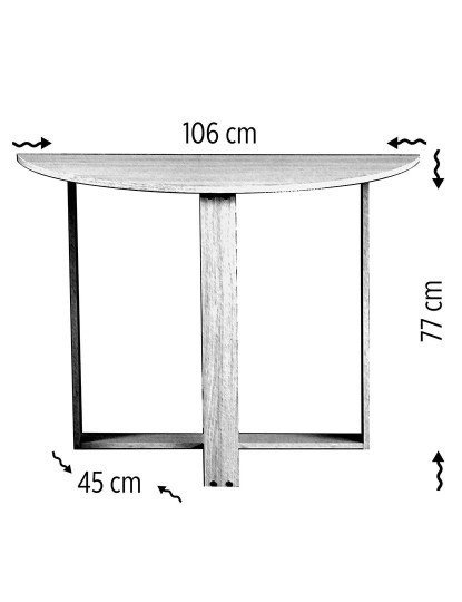 imagem de Mesa Branco Brilhante Médio Branco Brilhante6