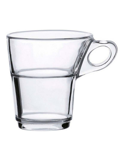 imagem de Conjunto de 6 Chávenas de Café Caprice Transparente Cristal 90 ml 900 ml 6 Peças 6 un1