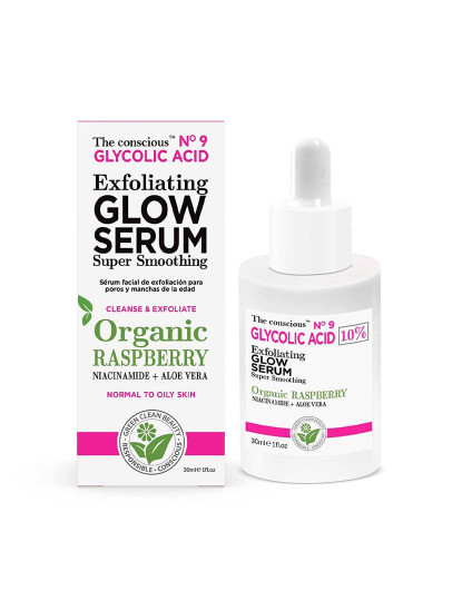 imagem de Glycolic Acid Exfoliating Glow Serum Organic Raspberry 30 Ml1