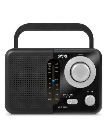 imagem de Rádio SPC 4590N AM/FM 0,8W Preto Preto6