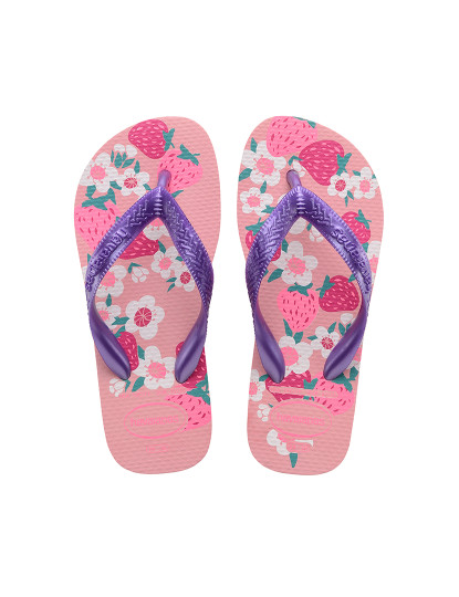 imagem de Havaianas Kids Flores Macaron Rosa 3