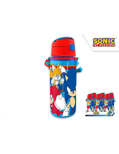 imagem de Garrafa Alumínio Com Pega 600Ml Sonic 6X TU1