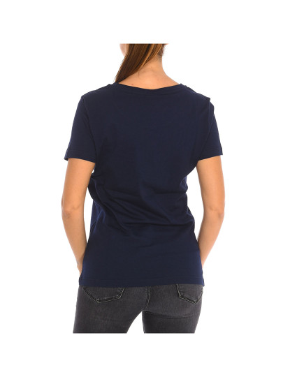 imagem de T-shirt Mulher Azul Marinho3