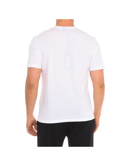 imagem de T-shirt Homem Branco Azul3