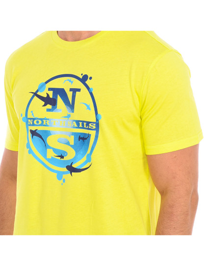 imagem de T-shirt Homem Amarelo2