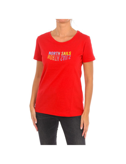 imagem de T-shirt Mulher Vermelho1