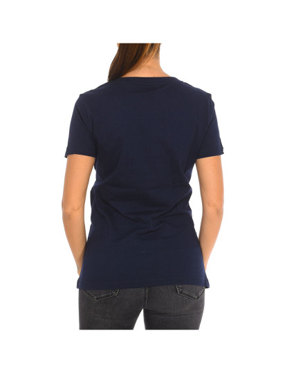 imagem de T-shirt Mulher Azul Marinho3