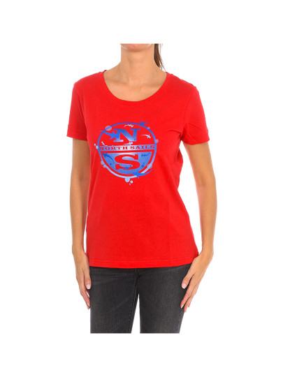 imagem de T-shirt Mulher Vermelho1