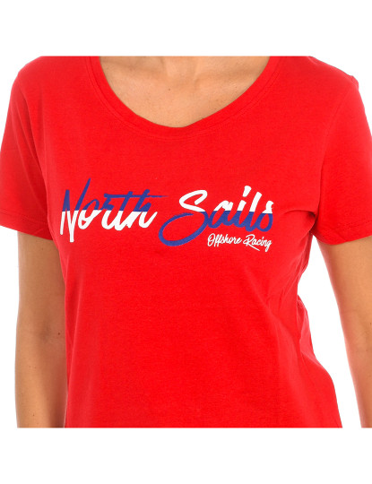 imagem de T-shirt Mulher Vermelho2