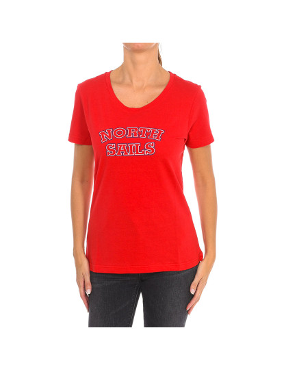 imagem de T-shirt Mulher Vermelho1