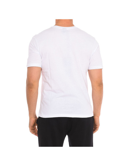 imagem de T-shirt Homem Branco Vermelho3