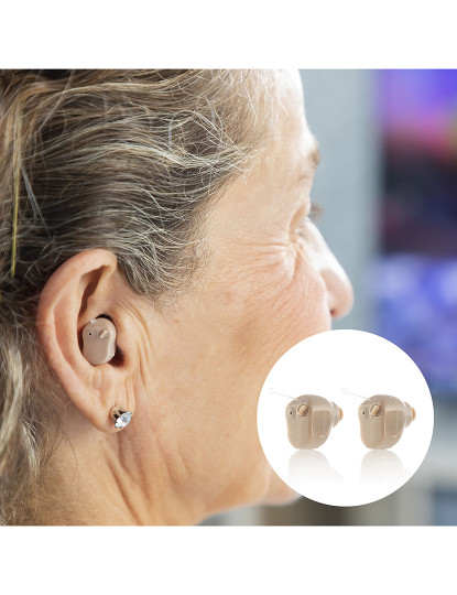 imagem de Amplificador de Som Intra-auricular com Acessórios Hearzy InnovaGoods 2 Unidades1