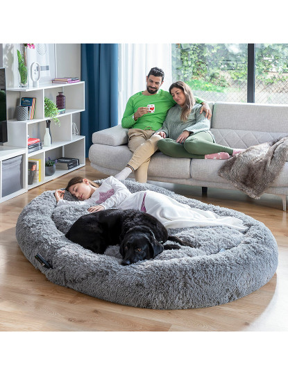 imagem de Cama de Cães para Humanos | Human Dog Bed XXL InnovaGoods Grey1