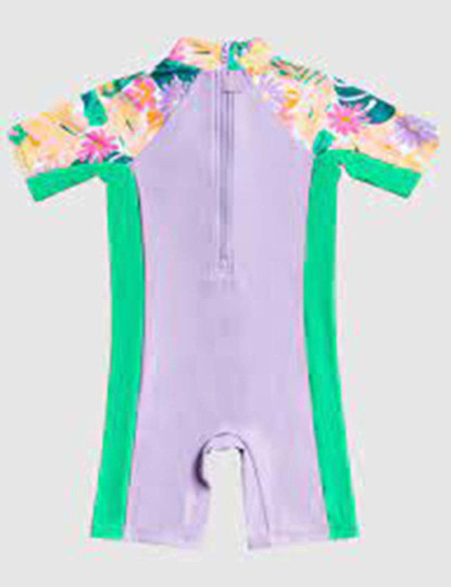 imagem de Rashguard Rapariga Paradisiac Island Spring Suit Verde2