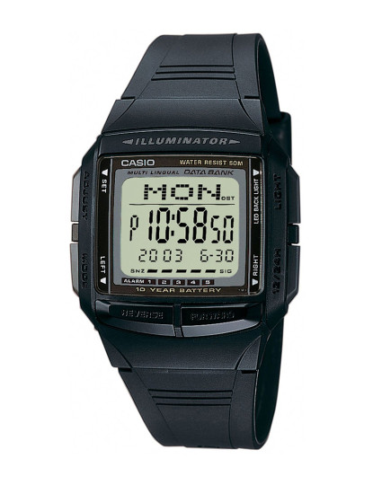 imagem de Relógio Casio Databank Unissexo Preto1