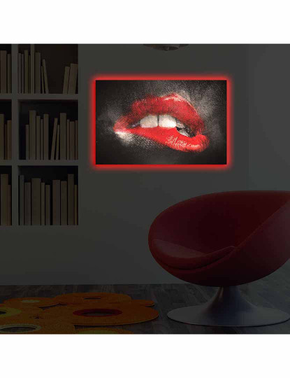 imagem de Tela Led Red Lips3