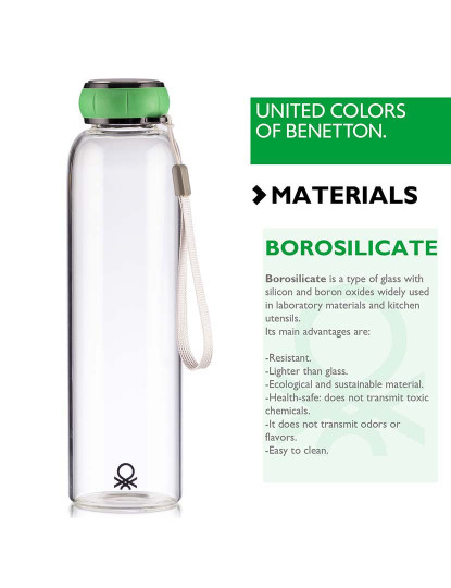 imagem de Garrafa de Água Verde 550Ml 3