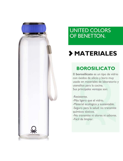 imagem de Garrafa de Água Azul 550Ml9