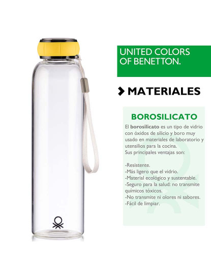 imagem de Garrafa de Água Amarelo 550Ml 10