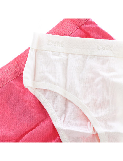 imagem de Conjunto de 3 cuecas Rosa-branco2