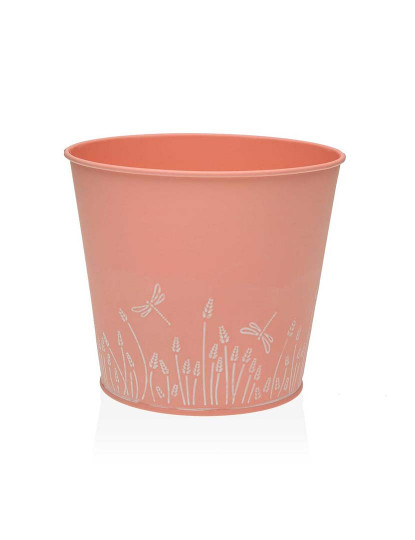 imagem de Vaso Zink Laranja Metal 16 cm1