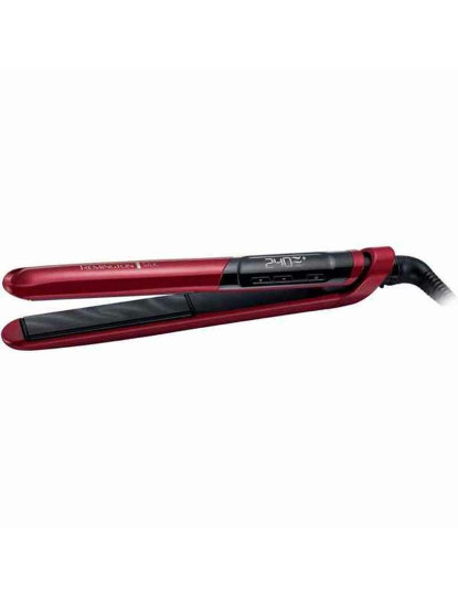 imagem de Ferro de Cabelo Remington Silk Straightener 110 mm Vermelho Preto2