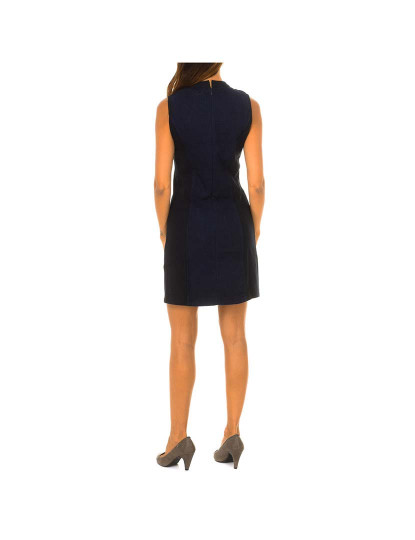 imagem de Vestido Sem Mangas Senhora Preto-navy3