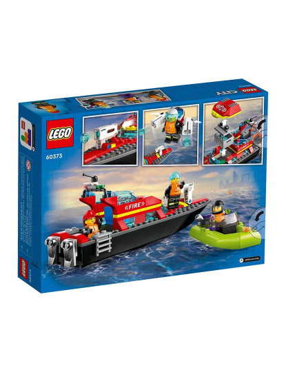 imagem de Lego City Barco Resgate De Bombeiros 6037310