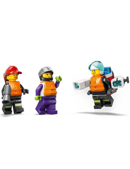 imagem de Lego City Barco Resgate De Bombeiros 603737