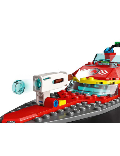 imagem de Lego City Barco Resgate De Bombeiros 603734