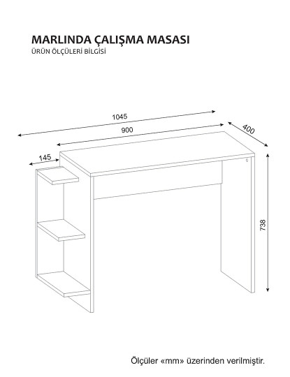 imagem de Mesa de Estudo Marlinda Branco3