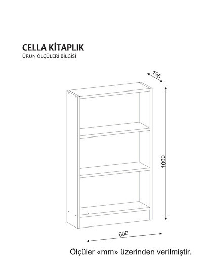 imagem de Estante Cella Branco3