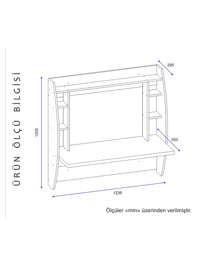 imagem de Mesa de Estudo Buglem Branco4