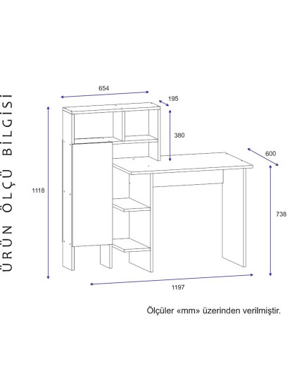 imagem de Mesa de Estudo Bugra Carvalho4