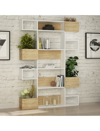 imagem de Estante Niho White, Oak1