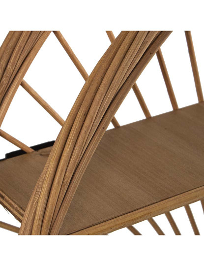 imagem de Estante Bambu Natural C 2 Estantes Madeira Abeto 4