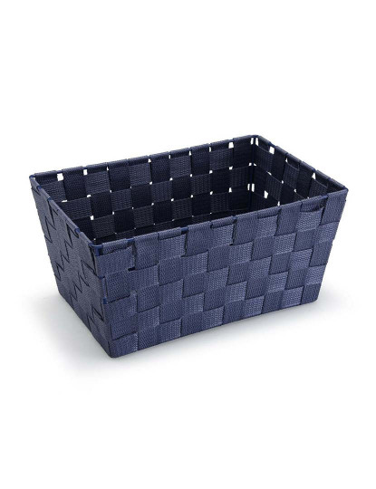 imagem de Cesto Versa Azul escuro Grande Têxtil 20 x 15 x 30 cm3