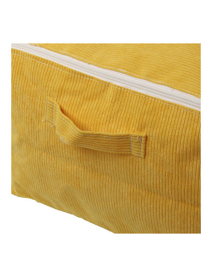 imagem de Caixa Arrumação Versa Corduroy 38 x 26 x 26 cm Amarelo3