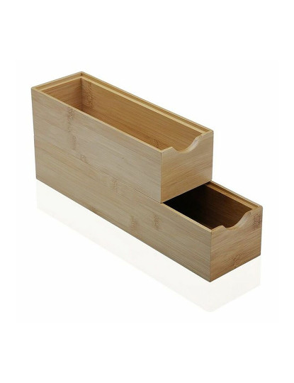 imagem de Caixa Multiusos Versa Bambu (7,8 x 6,4 x 23 cm)6