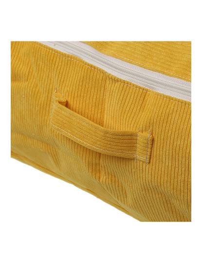 imagem de Caixa Arrumação Versa Corduroy 50 x 20 x 70 cm Amarelo3