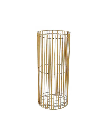 imagem de Suporte de guarda-chuva Versa Metal Bambu 20 x 50 x 20 cm1