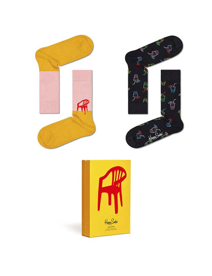 imagem de Conjunto de 2 Have A Seat Socks - Gift Set5